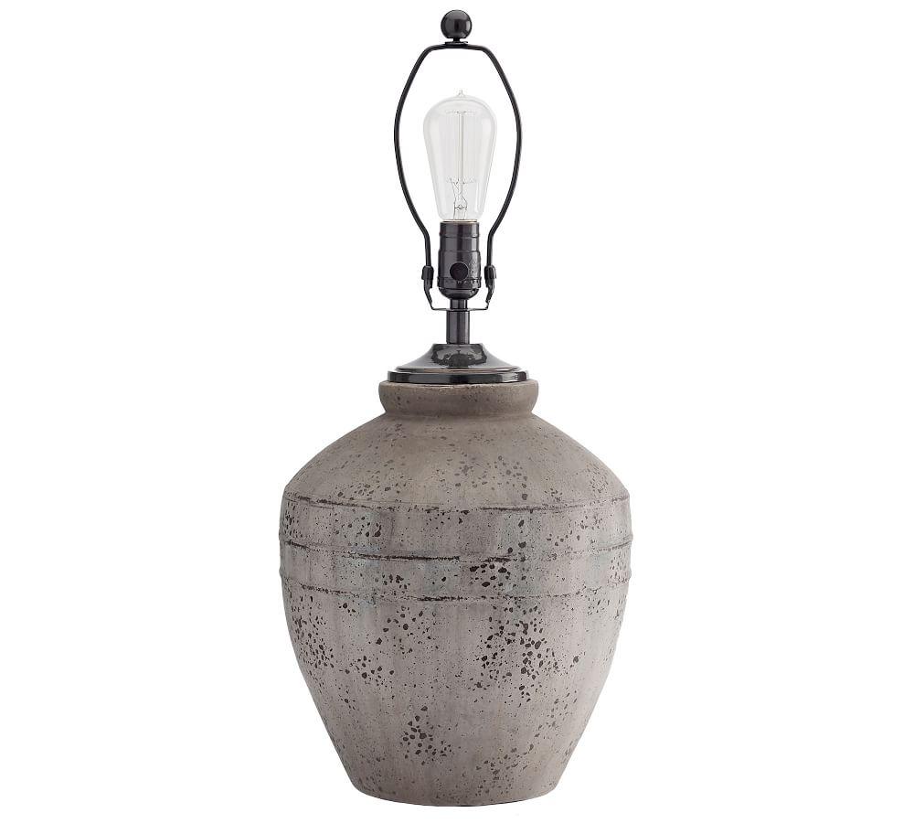 Large concrete lamp base deals